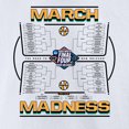 thumbnail image 5 of Men's Fanatics White 2022 NCAA Men's Basketball Tournament March Madness Team Bracket T-Shirt, 5 of 5