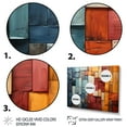 thumbnail image 3 of Designart Forest framed wall Art, Forest Red Wood composition I , Forest framed wall art decor, Multi-Color Traditional Gold framed wall art, 20x12 inches Gold Frame, 3 of 5