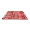 thumbnail image 2 of Ahgly Company Machine Washable Indoor Rectangle Abstract Red Modern Area Rugs, 4' x 6', 2 of 4