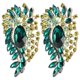 thumbnail image 1 of Broche De Ramillete Broche De Color Broche De Ropa 2 Piezas Ramillete Broche Moda Retro Aleación Exquisita Alfileres Apliques Accesorios De Ropa Verde, 1 of 8