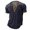 tshirts 154#Navy, variant on ZXLBBD Men's T-Shirts Patchwork Color Retro 4 Button Open Placket Short Sleeved Vintage Shirt Comfort Loose Fashion Clothes Casual Summer T-Shirt,Navy,S