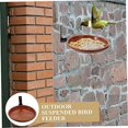 thumbnail image 3 of Wall Mounted Bird Feeder Farm Bird Feeder Hanging Bird Bath Bird Container Bird Bath Deck Bowl Platform Bird Feeder, 3 of 5