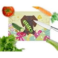 thumbnail image 2 of Caroline's Treasures BB6129LCB Easter Eggs Wire Haired Dachshund Chocolate Glass Cutting Board Large, 12H x 16W,, 2 of 2