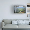 thumbnail image 2 of Canvas Wall Art - John Bradley 'Pokolbin Mountain Lookdown' Wall Art for Living Room, Bedroom, or Office Décor by Trademark Fine Art - 19 x 12 Inches, 2 of 4