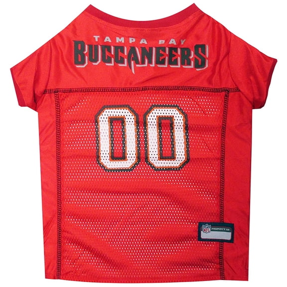 Pets First NFL Tampa Bay BuccaneersLicensed Mesh Jersey for Dogs and Cats - Medium