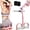 Gray-Pink, variant on Multifunctional Foot Pedal Resistance Assistance Expander Chest Leg Band,3-in-1 Pedal Resistance Band with Handles,4-Tube Exercise Pedal Tension Rope Bands,for Home Full Body Exercise