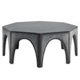 thumbnail image 2 of Modway Victory Performance Velvet Ottoman in Gray, 2 of 7