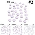 thumbnail image 2 of Glass Cabochon Dome Creative Clear Round Glass Dome Tile Glass Cabochon, 2 of 7