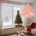 thumbnail image 2 of Stylish Metal Hanging Christmas Tree Wind Spinner - Concentric Layered Design with Festive Ornaments & Snowflakes for Garden Decor, 2 of 7