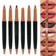 thumbnail image 2 of Rouges à Lèvres pour Femmes Crayon à Lèvres Rouge à Lèvres Résistant à l'Eau Longue Tenue Non Décolorant Crayon Contour des Lèvres en Velours, 2 of 9