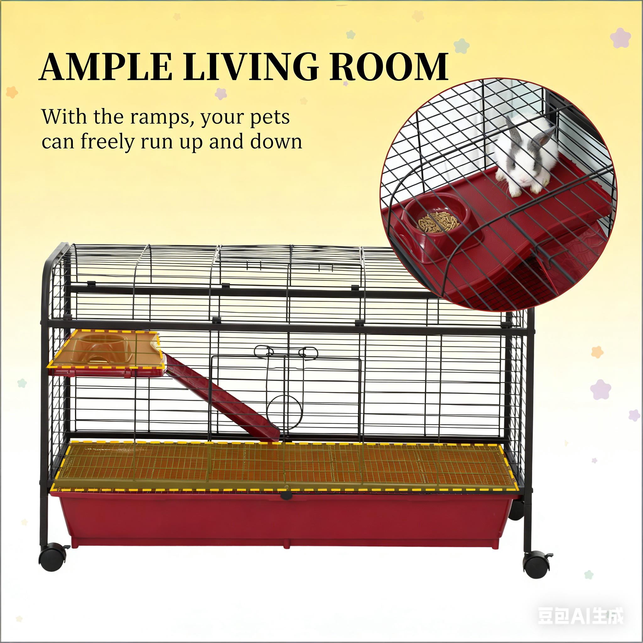 Pet Play House, Small Animal Cage