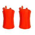 thumbnail image 1 of Caña de pescar, bola fija, aparejos de pesca, lazos, soporte para caña de pescar, Clip de poste, conectores de tubo de pesca protectores elásticos 2 uds naranja 12mm, 1 of 8