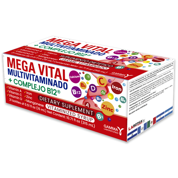 Megavital Multivitaminado Complejo B12