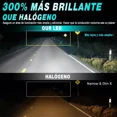 thumbnail image 2 of Faro Led Moto H4 9003 Hb2 Cob Luz Alta Y Baja Foco 6000k, 2 of 8