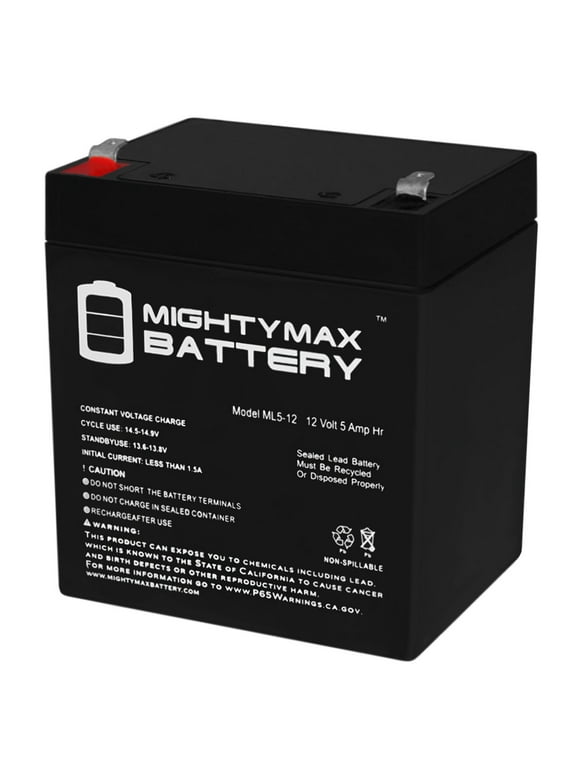 12V 5AH SLA Battery Replacement for Star II 63 Scooter