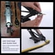 thumbnail image 4 of Scienceny Llave de gato de acero para coche, repuesto Universal portátil, herramienta de reparación de manija de elevador de vehículo automotriz doblada Herramientas y ferretería Tipo 1 Scienceny TO011937-01B, 4 of 6