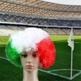 thumbnail image 5 of Universal Football Cap Men Women Wig Hat Breathable Soft for Outdoor Tournament Fan European Cup Games B, 5 of 5