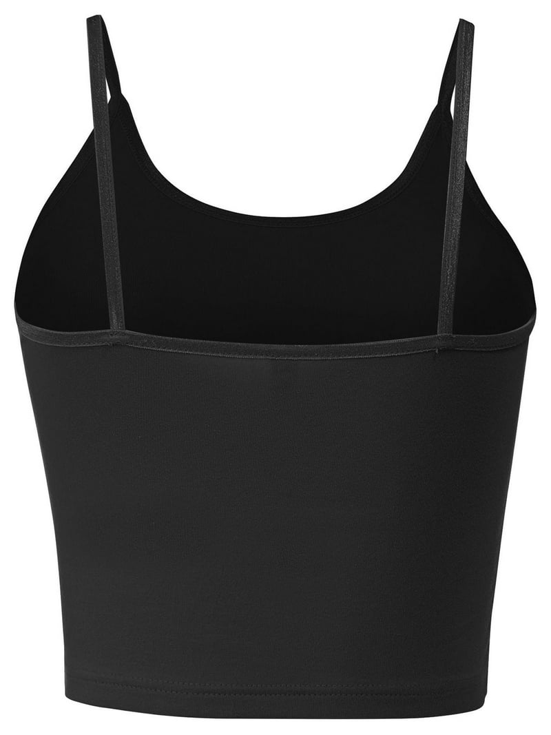 Women's Cotton Racerback Sports Crop Tank Top - Sleeveless, Stretchy, Lightweight For Yoga & Casual Wear (Military Green)