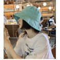 thumbnail image 2 of Sombrero de pescador que cubre la cara para mujer, sombrilla fina de ala grande plegable de pelo corto, protector solar que combina con todo, sombrero de pescador para verano, 2 of 6