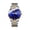 Blue with Silver and Gold Band_BO15, variant on Resicozy Mens Watch Men’s Quartz Watch Stainless with Date Window for Business Work Sport Casual Elegant Gifts Black