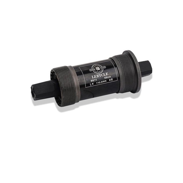 Eigraketly Rodamiento roscado de soporte inferior cónico cuadrado para bicicleta Lebycle para exteriores Ciclismo 110.5MM Eigraketly OD022486-06