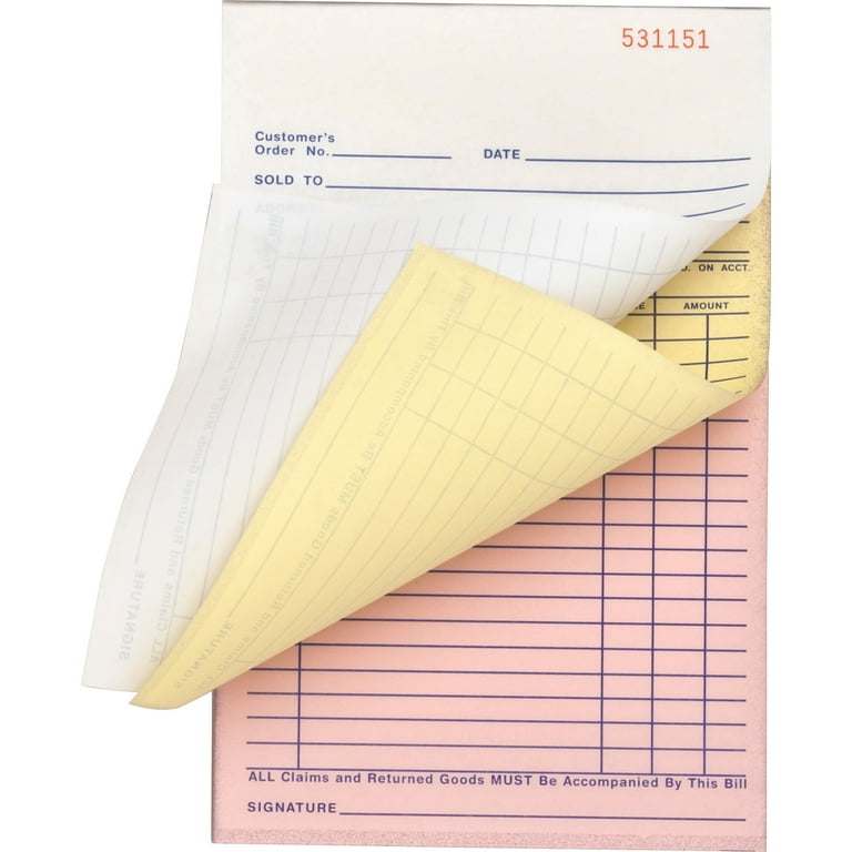Business Source All-purpose Carbonless Forms Book Business Source All-purpose Carbonless Forms Book