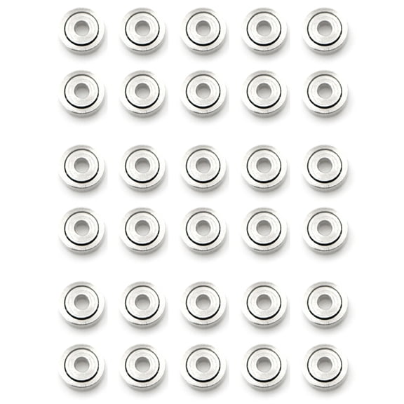 30Pcs 681ZZ Miniature Mini Ball Bearings Metal Open Micro-Bearing 1X3X1mm