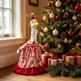 thumbnail image 6 of AZXY Christmas Porch Goose Outfit, 23" Goose Costume Set for Porch Goose, Goose Clothes for Cement Goose, Goose Clothing for Plastic Goose Statue, Ornate Xmas Outdoor Decor for Yard Lawn Garden, 6 of 8