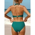 thumbnail image 5 of Women Halter Bikini Set Low Waisted Swimsuits Sexy Two Piece Swimwear, 5 of 5