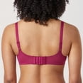thumbnail image 2 of Delimira Women's Balconette Bra Push up Underwire Unlined See Through Demi Bras Plus Size, 2 of 5