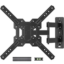 USX MOUNT Full Motion TV Wall Mount Bracket with Swivel Arm for 23 to 55 Inch TVs, Holds up to 77 lbs