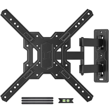USX MOUNT Full Motion TV Wall Mount Bracket with Swivel Arm for 23 to 55 Inch TVs, Holds up to 77 lbs