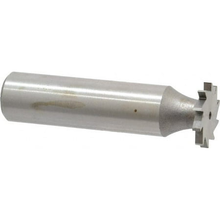 

Made in USA 5/8 Cut Diam 5/64 Cut Width 1/2 Shank Straight-Tooth Woodruff Keyseat Cutter