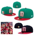 thumbnail image 2 of 2023 NEW Mexico National Team Closed Size Cap Sun Hat Embroidered Cap Full Seal Baseball Cap, 2 of 4