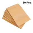 thumbnail image 3 of Monyance transparent window gift bag 50 Kraft Paper Bags w/ Window for Bakery, Candy, Biscuits (10x15cm)(5.91X3.94X0.04Inches), 3 of 10