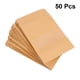 thumbnail image 2 of FELTECHELECTR 50 bolsas de regalo de papel kraft transparentes con ventana, autoadhesivas, portátiles, para guardar dulces y artículos de fiesta (10 x 15 cm), 2 of 6