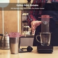 thumbnail image 3 of Cafetera plegable portátil reutilizable para verter sobre el filtro de café de acero inoxidable, 3 of 9
