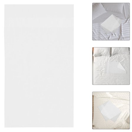 Pretyzoom 20Pack Replacement Covers for Pillows White Disposable Pillowcase