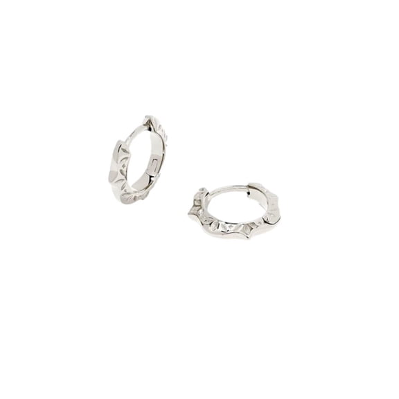 Kendra Scott Women's Sophee Huggie Earrings in Sterling Silver