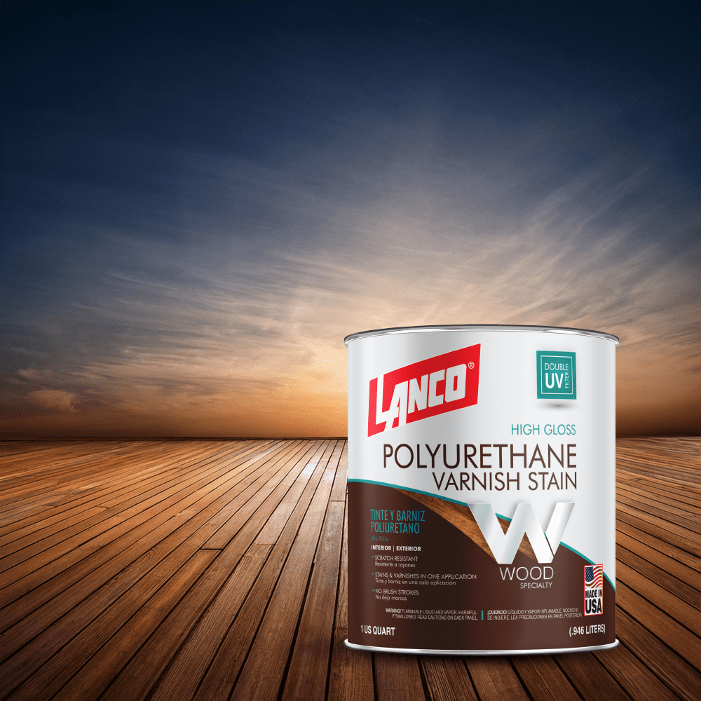 Lanco Varnish Stain Vogue Finish, 1 Quart