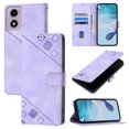 thumbnail image 2 of Leather Phone Case For Motorola Moto E14, 2 of 5