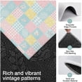 thumbnail image 3 of Pioneer Flower Floral Print Pattern Kitchen Rugs Sets Of 3,Kitchen Runner Rugs Non Skid Washable,Decorative Kitchen Floor Mats for Kitchen,Sink,Laundry,17X30 Inch + 17X47 Inch + 17X59 Inch, 3 of 6