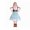 Blue, variant on ATOGUTA Trendy Dresses for Girls Blue Ruffle Summer Dresses Cute Birthday Party Princess Sundress 4T-16