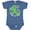 Indigo, variant on Inktastic Love and Care Mental Health Awareness Green Ribbon Boys or Girls Baby Bodysuit