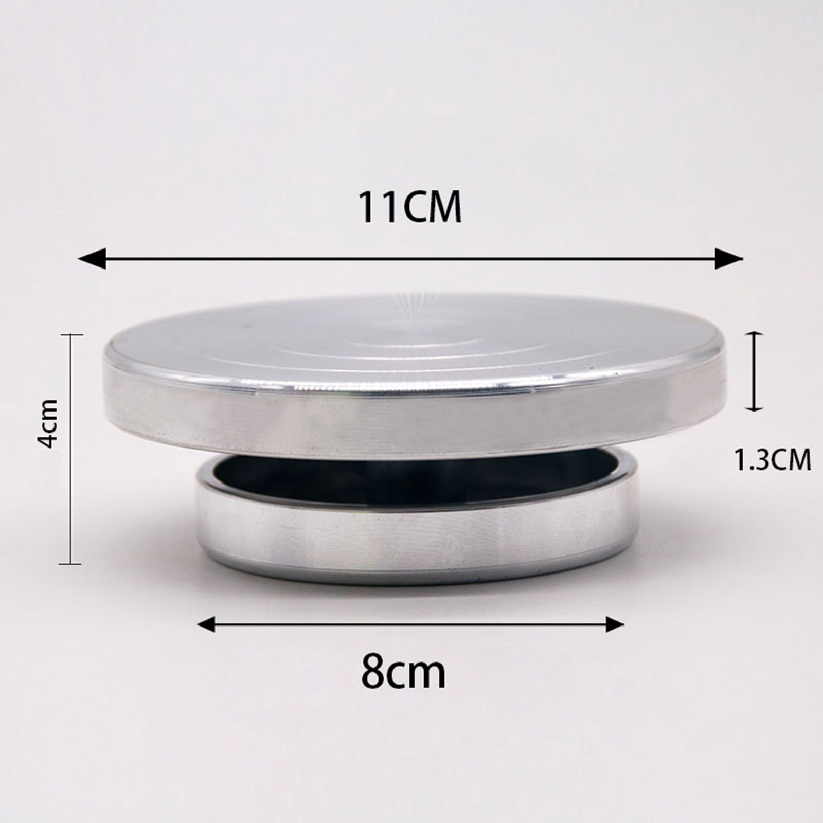 Pottery Sculpting Wheel Turntable Ceramic Clay Platform for Cake Decorating 11cm
