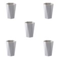 thumbnail image 3 of Injueey Taza de Copa de de pareja de plástico Antideslizante Baño Cepillo de Portavasos, Gris Gris 5piezas Injueey CBP059793, 3 of 6