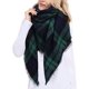 thumbnail image 3 of Bufanda de invierno cálida y acogedora para mujer, manta a cuadros, chal de tartán de gran tamaño, 3 of 3