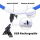 thumbnail image 4 of Collar luminoso para perro, collar para perro recargable por USB, collar para perro de seguridad LED, longitud ajustable con 2 modos de flash para perros pequeños, medianos y grandes, 4 of 5