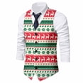 thumbnail image 4 of MuXiKeJi Clothes Christmas Vest for Men,Printed Festive Party Outerwear Jacket,Holiday Graphic Sweater Vest Mens Fall Winter Clothing, 4 of 4