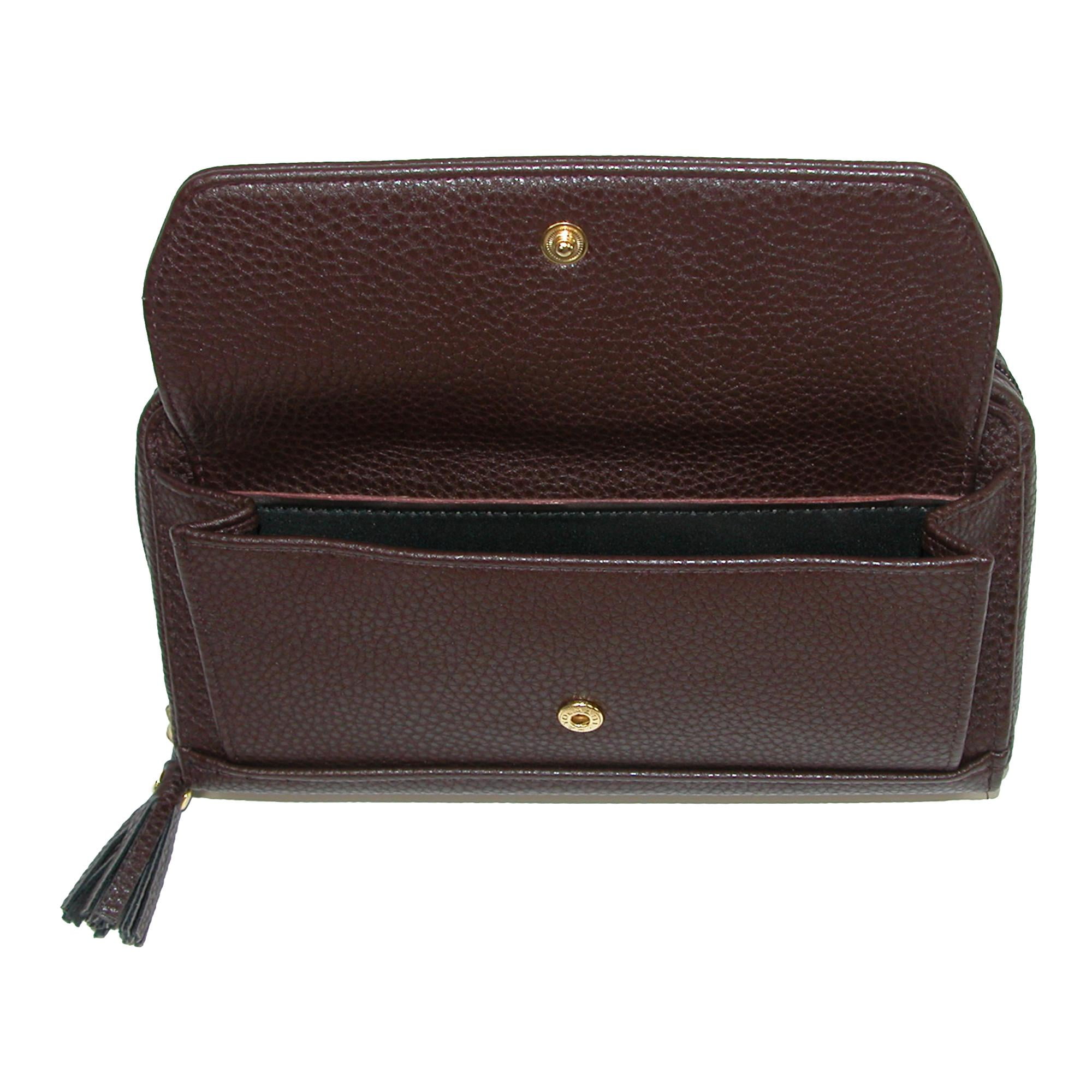 Buxton Women's RFID ZipAround Tech Wallet with Power Bank Walmart Canada